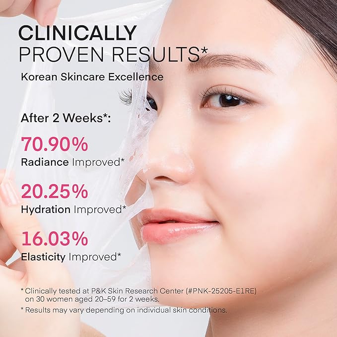 TEREZ & HONOR Collagen Night Wrapping Peel Off Mask & TremellaGlo Essence Face Serum Day & Night Glow Duo, for Elasticity, Hydrating & Glow, Korean Skincare, Dermatologist Tested