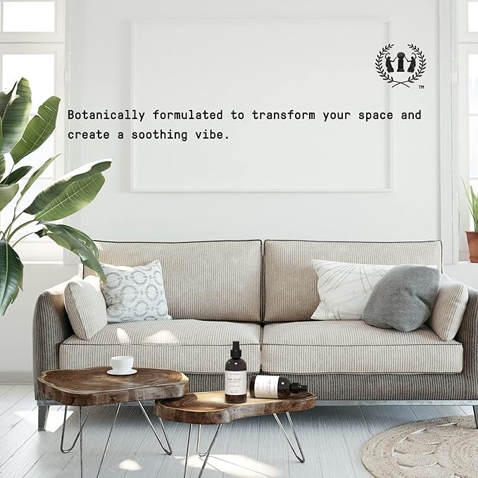 Muse Apothecary Room Ritual - Aromatic and Relaxing Room Mist, 8 oz, Infused with Natural Essential Oils - Aloe + Eucalyptus + Lavender, 2 Pack