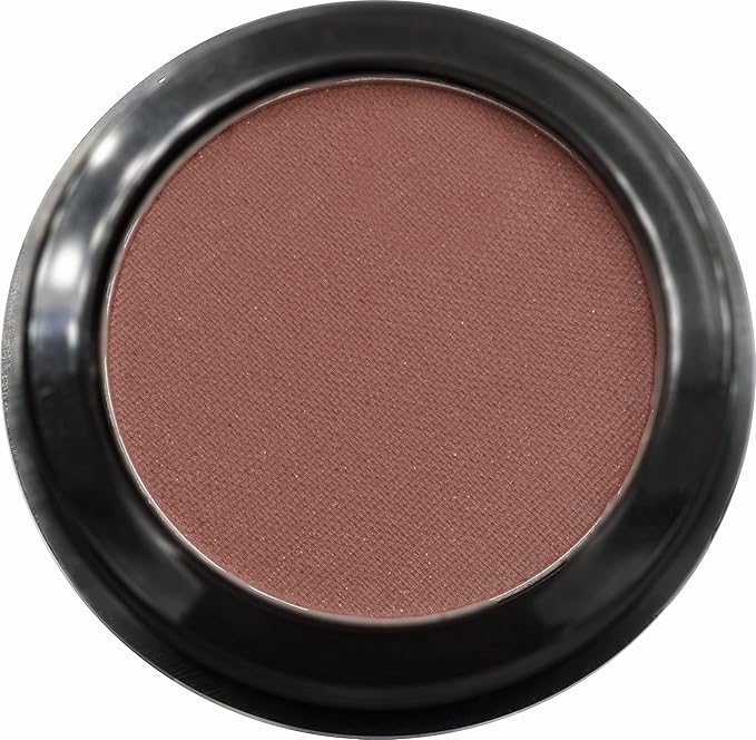 Warm Plum Matte Dark Mauve Purple Red Pressed Powder Single Vegan Eyeshadow; Talc, Paraben & Cruelty Free