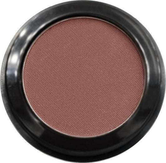 Warm Plum Matte Dark Mauve Purple Red Pressed Powder Single Vegan Eyeshadow; Talc, Paraben & Cruelty Free