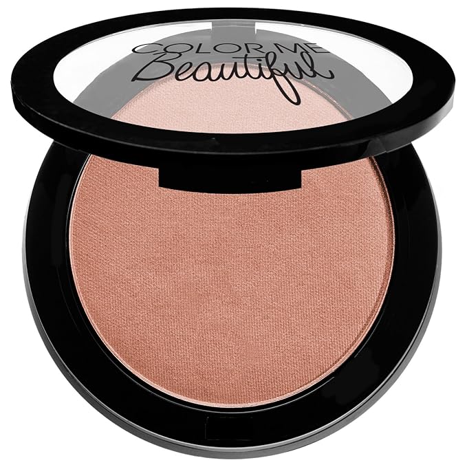 Color Pro Blush by Color Me Beautiful, Pressed Powder Blush with Buildable Coverage, Complexion Enhancing Makeup