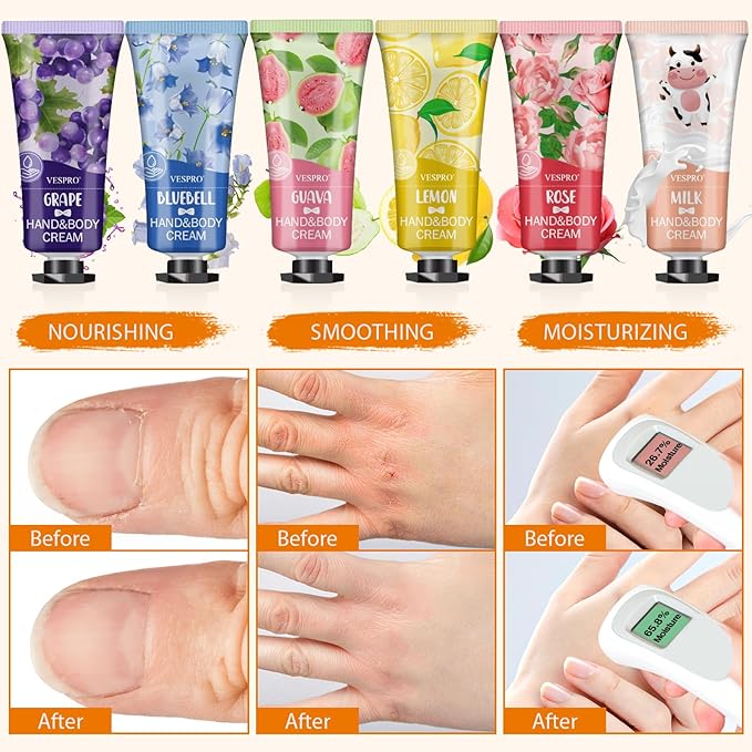 126 Pack Hand Cream Set for Women, Bulk Hand Lotion Travel Size for Dry Cracked Hands, Mini Hand Lotion for Bridal Shower Favors, Thank You Gifts, Employee Appreciation Gifts and Birthday Gifts