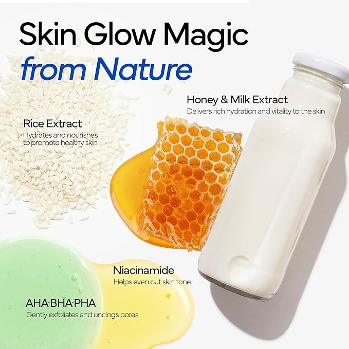 Rice Milky Foam Bubble Toner I Trouble Care, Hydrating, Glowing Skin, Sensitive Skin, Calming Skin I with Niacinamide & Rice Extract (5.07fl.oz / 150ml)