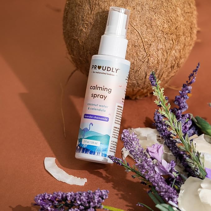 PROUDLY Calming Spray by Gabrielle Union & Dwyane Wade, Gentle Room, Linen & Skin Mist, Sleep Mist with Natural Fragrance, Lavender & Chamomile, 2-Pack (2 oz each)