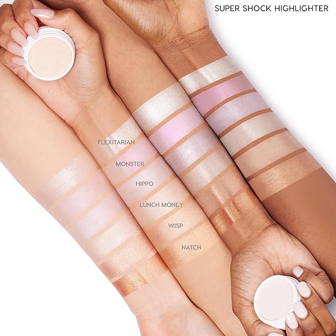 ColourPop Super Shock Highlighter Makeup - High-Pigment, Crème-Powder Face Makeup - Buildable & Blendable Formula with a Unique Bouncy Texture - Stole The Show (0.15 oz)