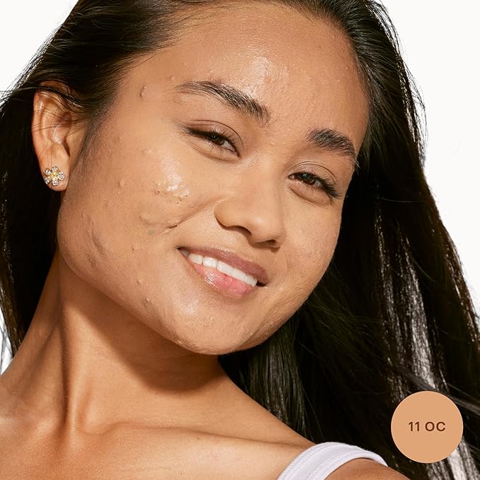 Tower 28 Beauty Swipe Serum Concealer - Hydrating Buildable Medium-Coverage Concealer with Skincare Benefits for Sensitive Skin - Shade 11 OC, Tan with Cool Undertones, 0.22 Fl Oz