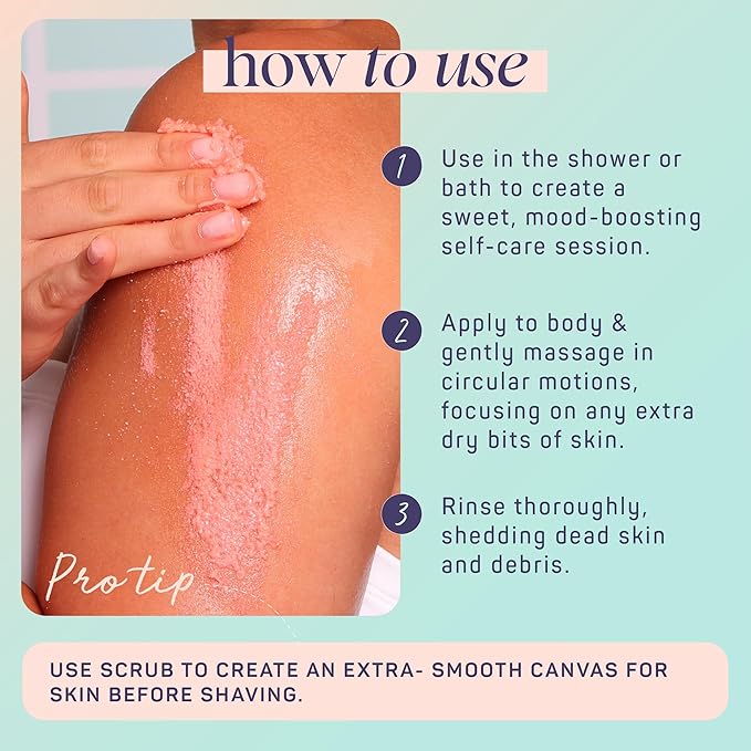 SpaLife Beauty Watermelon Mango Exfoliating Body Scrub 2 Pack – Sugar Scrub Glowing & Moisturized Skin – Fruit Extracts Natural Sugar Base – Watermelon & Mango Summer Scents – Safe for Sensitive Skin