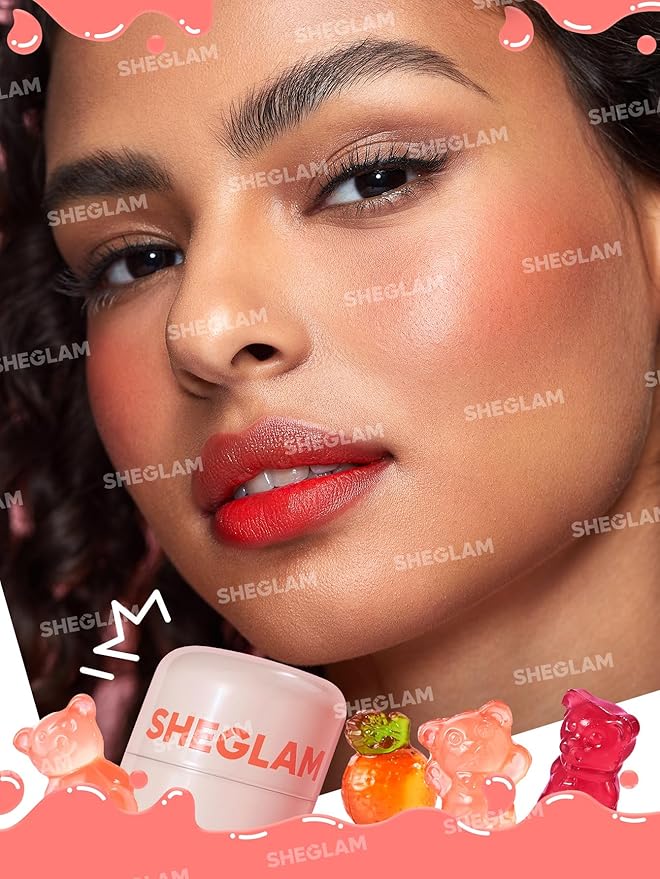 SHEGLAM Jelly-Licious Hydrating Lip & Blush Tint-Ahoy