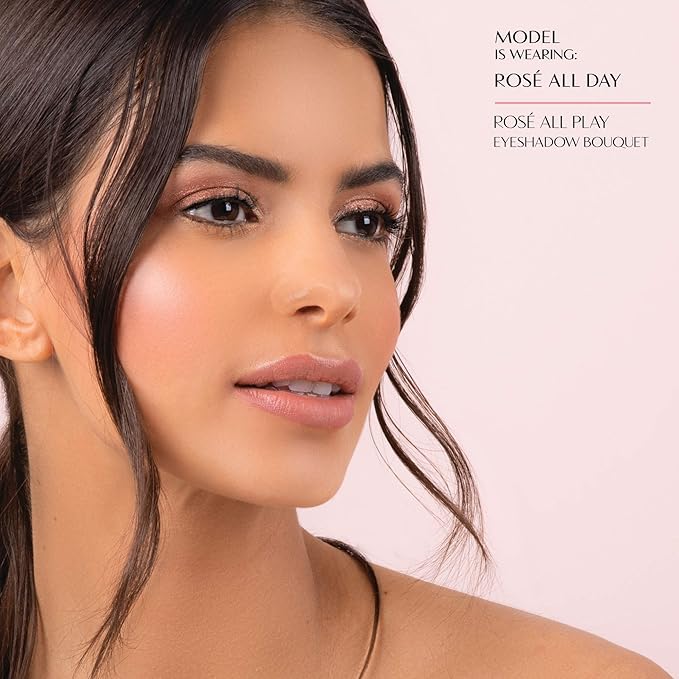 Physicians Formula Eyeshadow Bouquet, 12-Shade Palette with Shimmer, Matte & Satin Finishes, Enriched with Rose Extract – Rose All Play