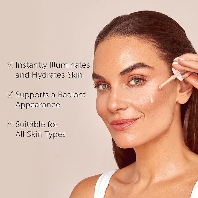 111SKIN Rose Gold Radiance Booster Serum for Face, Hydrating Face Glow Serum with Hyaluronic Acid, Niacinamide & Damascus Rose for Radiant & Even Skin Tone, Suitable for All Skin Types, 0.68 fl oz