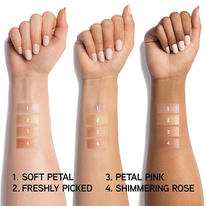 Physicians Formula Rosé All Day Highlighter Blush Face Powder, Blush Petal Glow, Shimmering Rose, Dermatologist Tested, Clinicially Tested