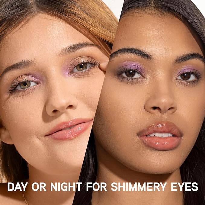 Physicians Formula Shimmer Strips Custom Eye-Enhancing Extreme Shimmer Shadow & Liner, Hypoallergenic Eyeshadow Palette with Reflective Liquid Powders – Glam Nude