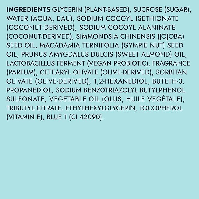 VOESH Sugar Scrub + Bubble Wash, Exfoliating Body Wash, Clean Ocean 2 Pack, Scalp Exfoliator, Scalp Care, Vegan Skin Care