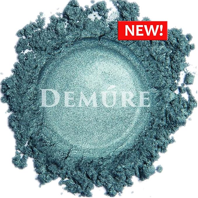 Demure Mineral Makeup - Organic Eye Shadow, Loose Powder, Glitter Eyeshadow (Mermaid)