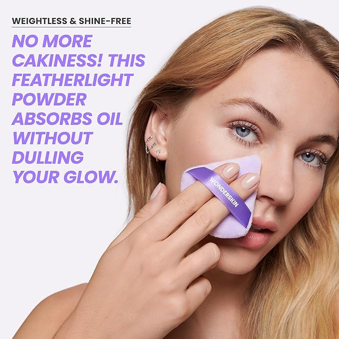 Wonderskin FYP Filter Powder - Translucent Powder Setting Makeup For Blurring, Mattifying and Poreless Finish