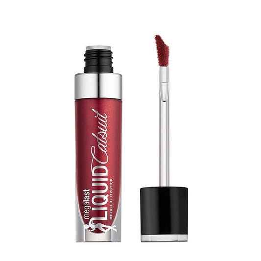 wet n wild Megalast Liquid Catsuit Metallic Lipstick, Life's No Pink-Nic, 0.21 Ounce, (962A)
