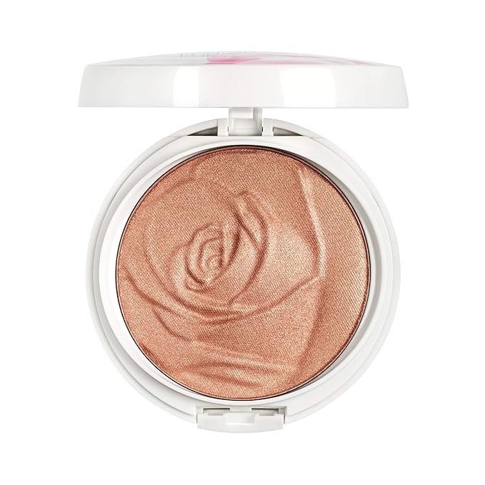 Physicians Formula Rosé All Day Highlighter Blush Face Powder, Pink Petal Glow, Dermatologist Tested, Clinicially Tested (Pack of 2)