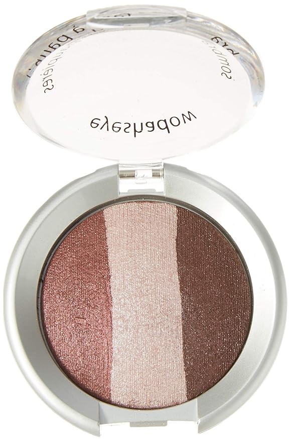 Palladio Cosmetic Baked Eyeshadow Trio, Berry Beautiful, 0.09 Ounce
