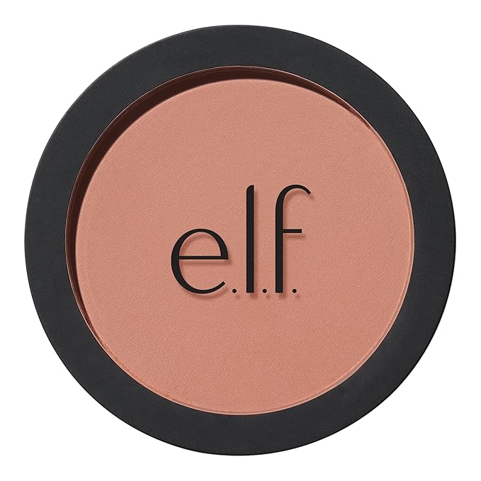 e.l.f Primer-Infused Blush, Long-Wear, Matte, Bold, Lightweight, Blends Easily, Contours Cheeks, Always Rosy, All-Day Wear, Vegan & Cruelty-Free