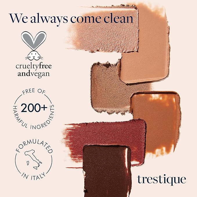 Trestique Concealer Crayon, Refillable Under Eye Concealer With Built-In Blending Sponge, Sustainable Clean Beauty Makeup