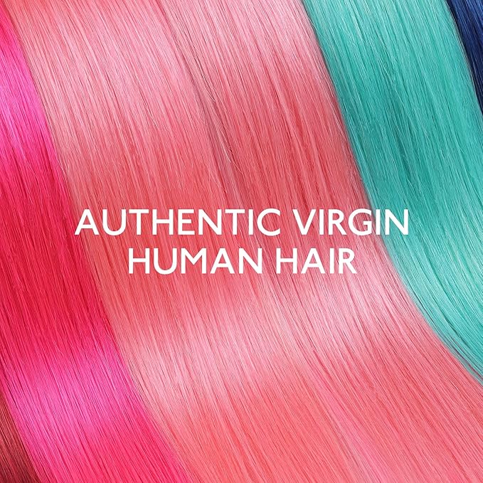 WENNALIFE I Tip Hair Extensions Human Hair, 50g 100s 16 Inch Peach Pink Remy Itip Human Hair Extensions Invisible Itips Straight I Tips Fusion Extensions Real Human Hair