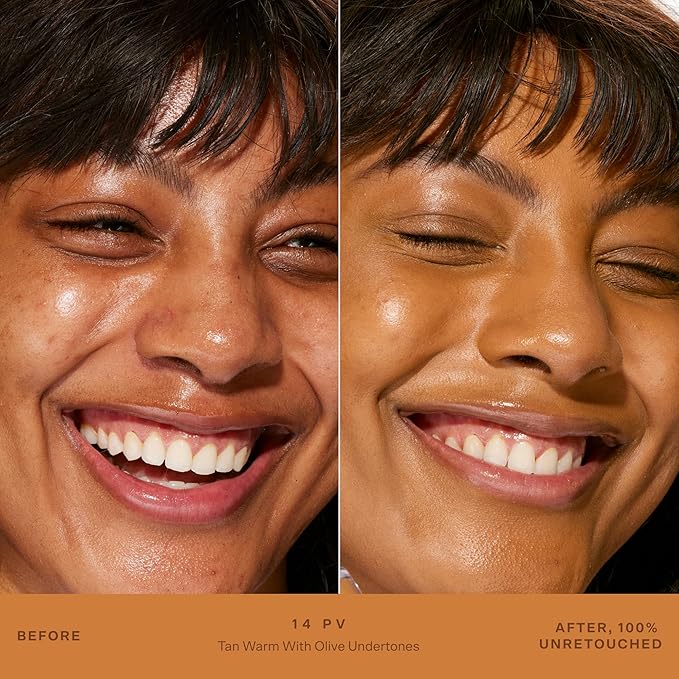 Tower 28 Beauty Swipe Serum Concealer - Hydrating Buildable Medium-Coverage Concealer with Skincare Benefits for Sensitive Skin - Shade 14 PV, Deep Tan with Golden Undertones, 0.22 Fl Oz