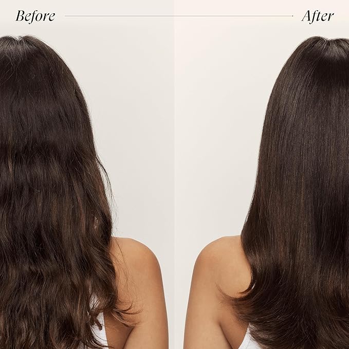 L'ANZA Healing Style Smoother Balm, New & Improved Keratin Hair Treatment & Hair Straightener Serum, Heat Protection & Anti Frizz Formula, for Curly, Frizzy & Wavy Locks, New Bottle (6.8 Fl Oz)