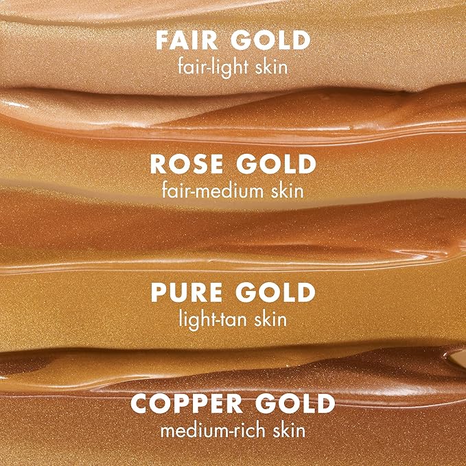 e.l.f. SKIN Bronzing Drops, Liquid Bronzer For Face & Skin, Creates A Sun-Kissed Glow, Infused With Vitamin E, Vegan & Cruelty-Free, Rose Gold