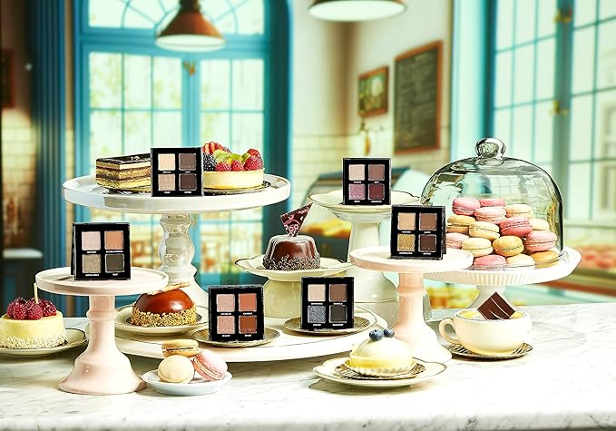 Sigma Beauty Quad Eyeshadow Palette – Makeup Eyeshadow Quad with a Buttery Soft Formula and Buildable, Blendable Shades for a Flawless Eye Look, Designed for All Day Wear (Caramel Apple)