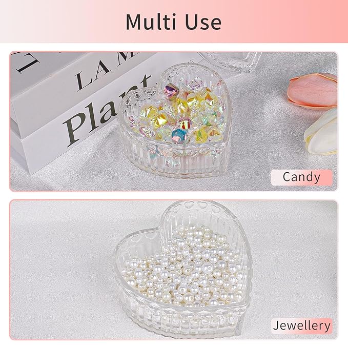 Large Body Powder Puffs and Containers, Crystal Clear Powder Container with Soft Power Puffs, Reusable Dusting Powder Case with Washable Velvet Face Body Glitter Puffs Wet and Dry Makeup