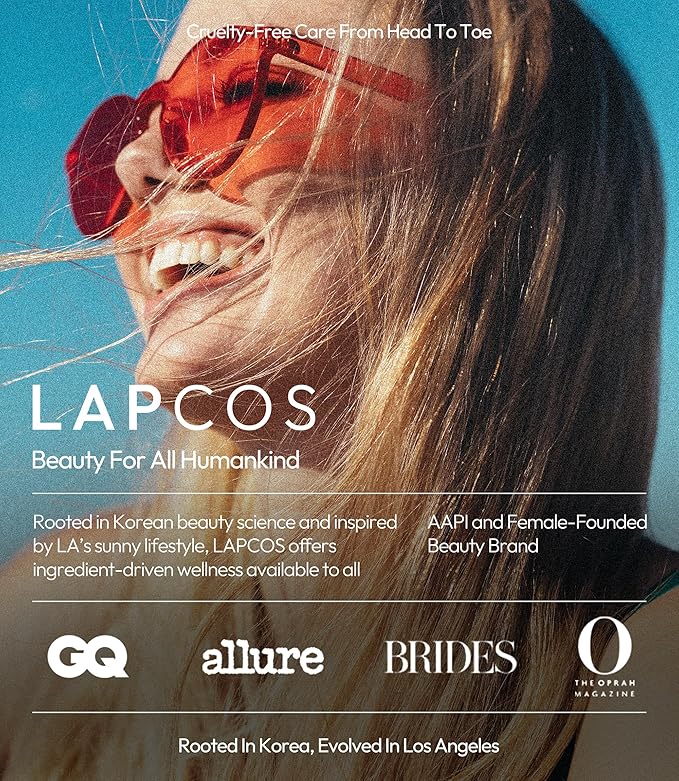 LAPCOS Skin Barrier Repair Sheet Mask Variety Pack – Escargot, Cica, Ceramide, Honey 4 Types of Face Mask Set – Daily Korean Skin Care w/Snail Mucin, Centella Asiatica & Niacinamide (12 ea)