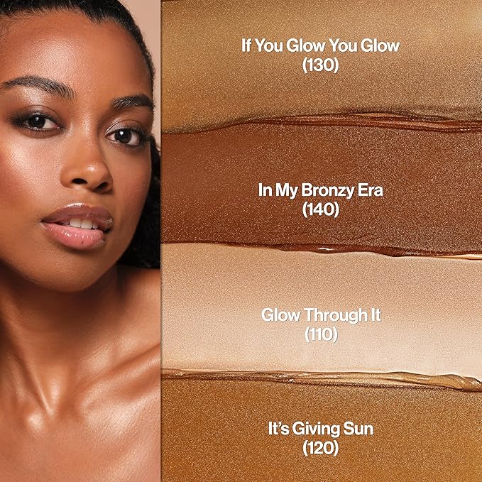 Revlon ColorStay Face & Body Glow Lotion, Hydrating Glow Moisturizer, 24HR Hydration, Illuminating Luminizing Shimmer, 120 It's Giving Sun