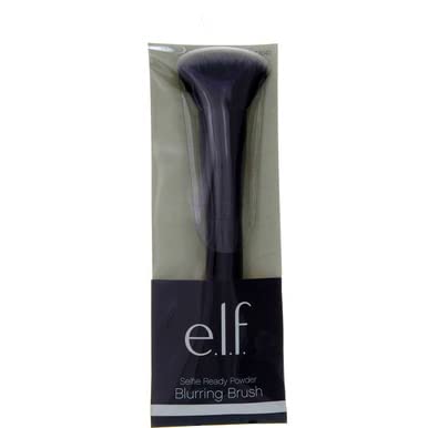 e.l.f. Powder Blurring Brush, Makeup Brush For Creating A Soft-Focus Finish, Great For Under Eyes, Around The Nose & Brows, Vegan & Cruelty-Free