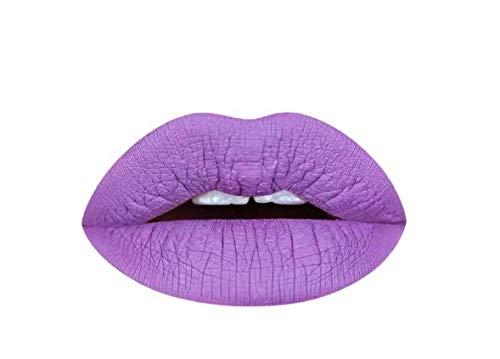 Aromi Lavender Matte Liquid Lipstick | Light Purple, Violet Lip Color for Women, Vegan, Long-Lasting, Handmade (Lavender Fields)