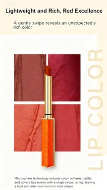 2026 new Velvet Mist Play Lip Makeup, Luxury Gold Orange Lipstick, Velvet Matte Finish, 4 Trendy Colors Available, Lightweight Long-Lasting Formula (4PCS gift case)