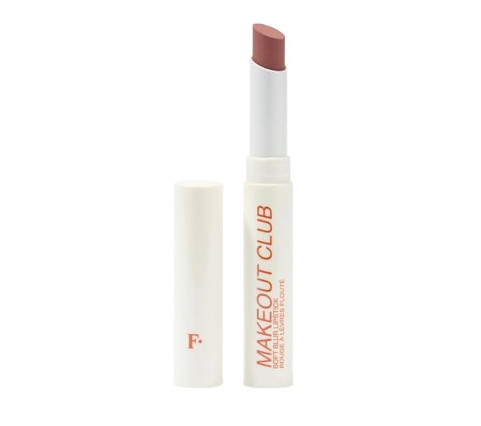 Freck Beauty MAKEOUT CLUB Soft Blur Lipstick – Medium-to-Full Coverage, 8-Hour Wear, Transfer-Proof, Buildable Soft Matte Finish, Wearable Color for All Skin Tones | MAIN CHARACTER (Rose Brown)