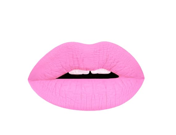 Aromi Baby Pink Matte Liquid Lipstick - Light Pink Lip Color for Women, Long-lasting, Velvety Finish, Waterproof, Vegan, Handmade (Baby Pink)