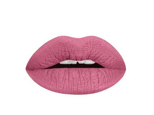 Aromi Dusty Rose Matte Liquid Lipstick | Universally Flattering Pink Lip Color, Vegan + Cruelty-free, Long-Lasting Makeup, All Day Night Lipstick (Rosy Rose)