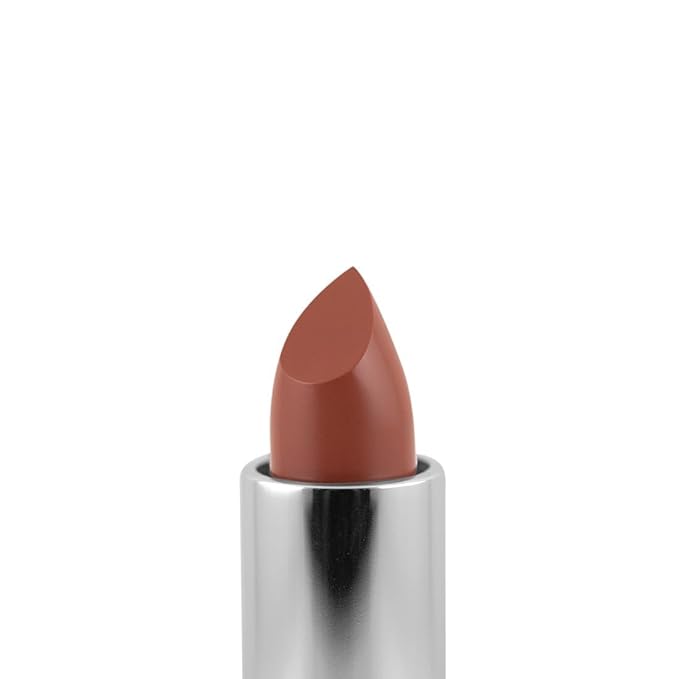 Palladio Herbal Lipstick, Rich Pigmented and Creamy Lip Color, Infused with Safflower, Ginseng, Ginkgo Biloba, Camellia and Aloe, Prevents Lips from Drying, Combats Fine Lines, Long Lasting, Brownie
