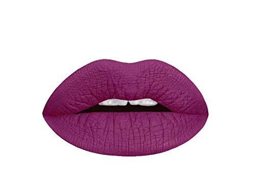 Aromi Violet Plum Liquid Lipstick, Dark Purple Lip Color, Vegan and Cruelty-free, Long-lasting and Waterproof Lipstick, Handmade (Vamptastic Plum)