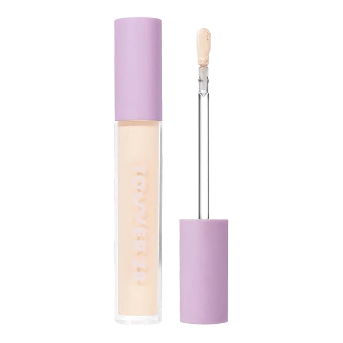 Tower 28 Beauty Swipe Serum Concealer - Hydrating Buildable Medium-Coverage Concealer with Skincare Benefits for Sensitive Skin - Shade 1.0 BH, Very Fair with Cool Undertones, 0.22 Fl Oz