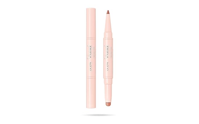Pupa Milano Vamp! Creamy Duo, 003 Warm Nude, 1 Pc - 2 in 1 Lipstick and Lip Pencil - Long Lasting - Lightweight - No-Transfer - Smooth Texture - Highly Pigmented