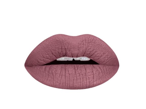 Aromi Liquid Lipstick | Sepia Taupe Rose Lip Color, Vegan + Cruelty-free, Long-Lasting Makeup, Matte Finish (Dusty Burgundy)