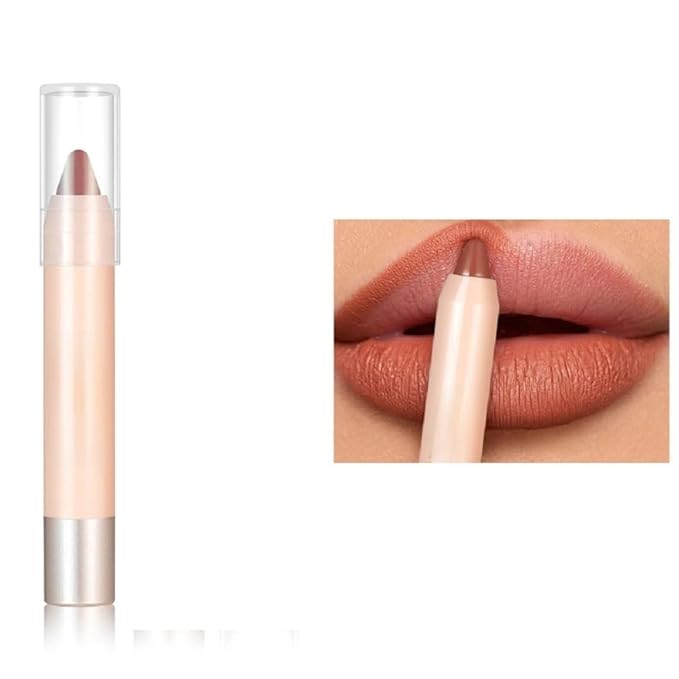 Waterproof Matte Lipstick with Lip Liner, Non-Stick Cup, Hook Pencil (2)