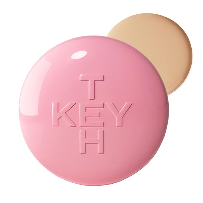 KEYTH PINK MAGNET CUSHION #04 NEUTRAL BEIGE (15G, 0.52 OZ.) / Magnetic Adherence, Dewy Radiance, 77% moisture essence, Glow Film Complex, Skin Film Polymer