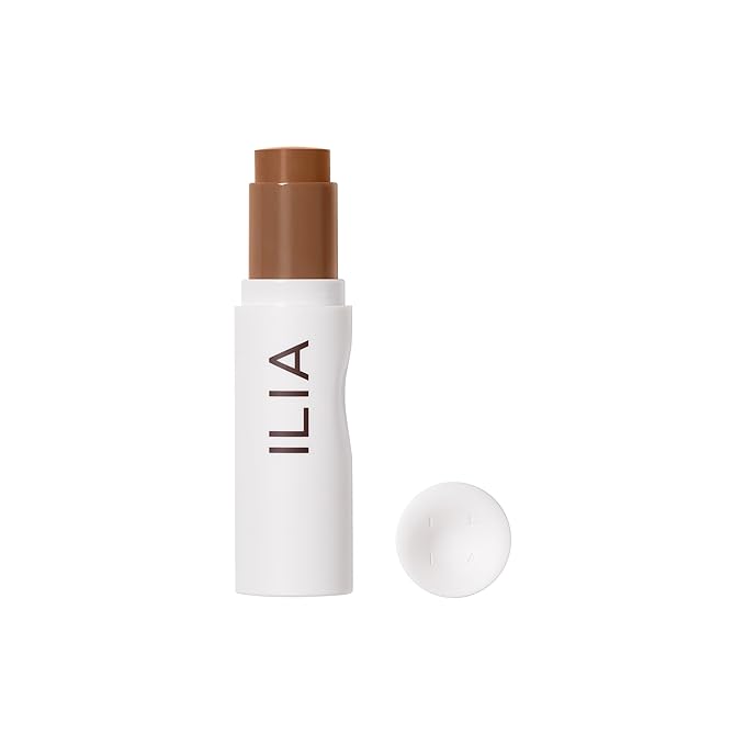 ILIA - Skin Rewind Complexion Stick - Foundation + Concealer + Skincare | Non-Toxic, Vegan, Cruelty-Free, Clean Makeup (35W - Acacia, 0.35 oz | 10 g)