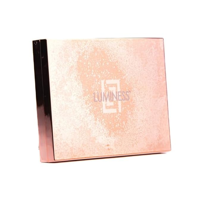 LUMINESS Face Time Essentials Face Palette - Includes Bronzer, Blush, Highlighter, Face Powder and 6 Eyeshadows - Highly Pigmented, Long-Wearing Makeup Palette - Silky Smooth, Easy to Blend