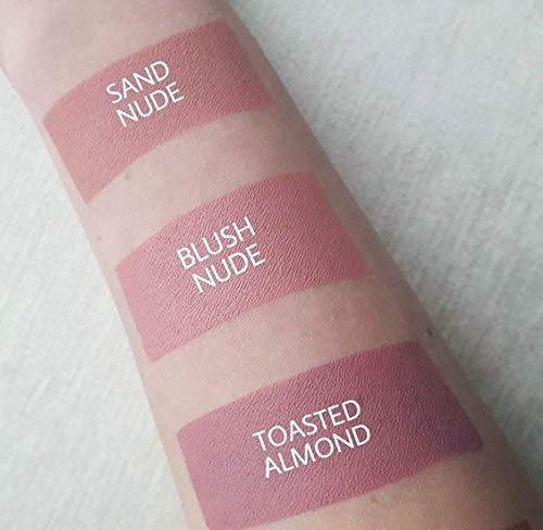 Aromi Matte Liquid Lipstick | Light, Pale Pink Lip Color, Long-Lasting, Smudge Proof, Vegan, Cruelty-free, Parabn and Phthalate Free (Blush Nude)