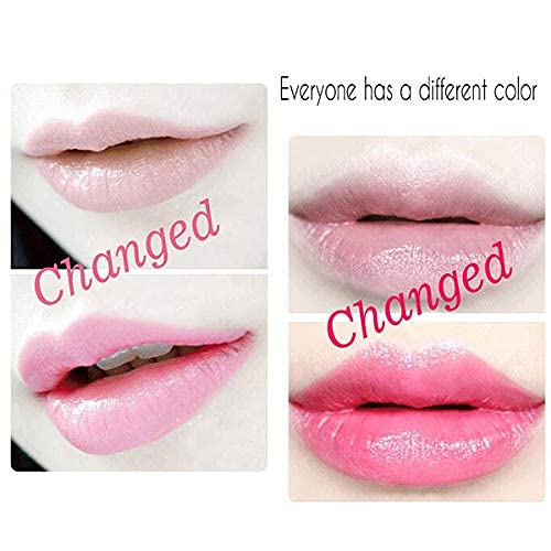 BestLand 6 Pcs/Set Flower Jelly Lipstick Set Temperature Change Moisturizer Long Lasting Nutritious Balm Magic Color Change Lip Gloss