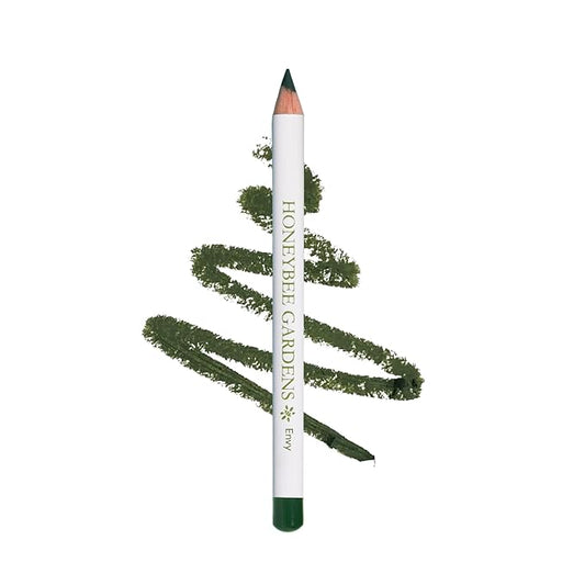 Honeybee Gardens Effortless Eye Liner Pencil in Envy, Rich Pigmentation, Smooth, Long-Wearing, Vegan, Gluten-Free
